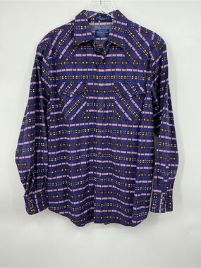 Pendleton Western Print Snap Frontier Shirt